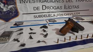 Siete allanamientos en Alberti y Bragado permitieron desbaratar una banda narco regional