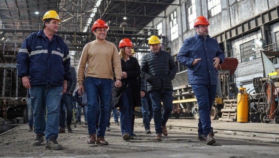Arata sobre el taller "Ministro Meoni": "El trabajo ferroviario es fundamental para el desarrollo de Junín"