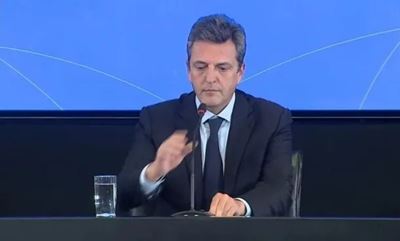 Sergio Massa anunció los "principios y valores" de su plan económico