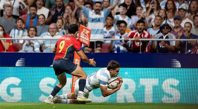 Con try del concordiense Marcos Kremer, Los Pumas arrasaron con España