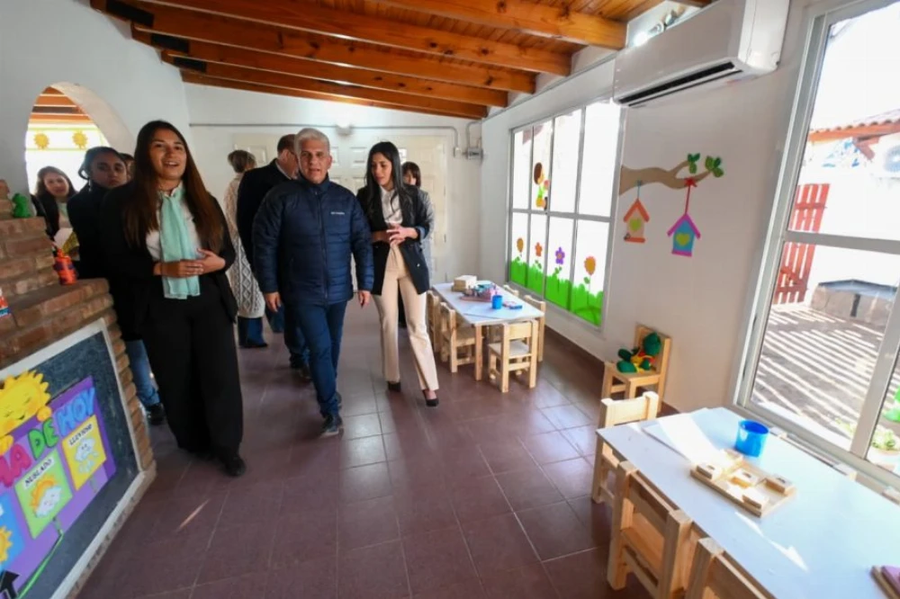 Inauguraron el Centro de Desarrollo Infantil de Cortaderas