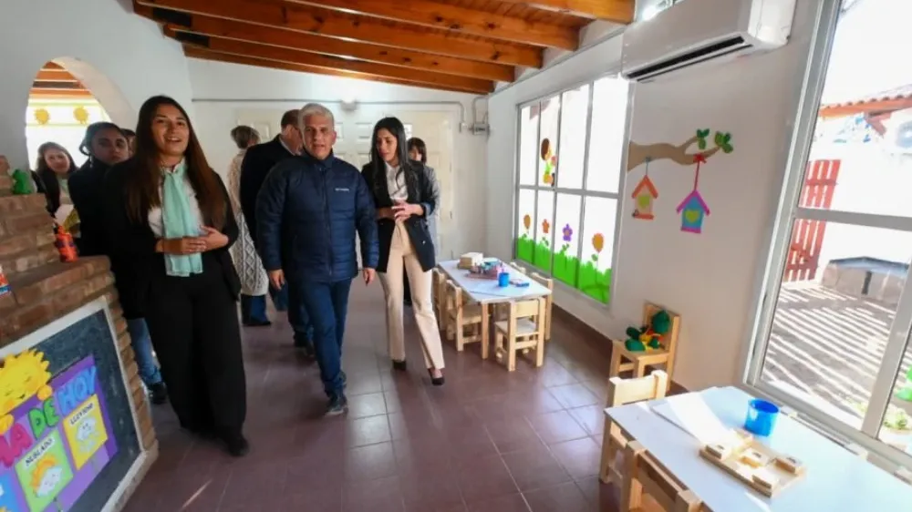Inauguraron el Centro de Desarrollo Infantil de Cortaderas
