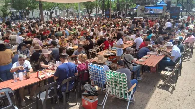 Carpintería vive la Fiesta Nacional de la Carreta y los 101 Chivos
